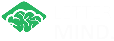logo lettermind white